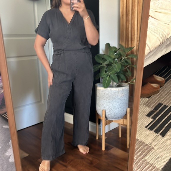 FOLK Clothing Wrap Tencel Jumpsuit. Size 2 - Picture 12 of 16
